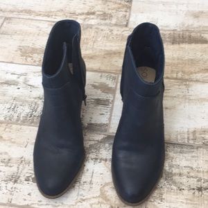 Sole Society Washed Navy boots